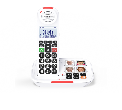Téléphone sans fil Senior Amplifié +90dB / Swissvoice XTRA 2155 - Auriseo